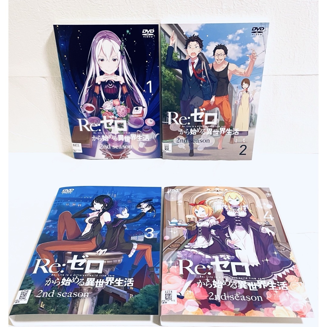 Re:ゼロから始める異世界生活 2nd season dvd 全8巻セット Amazon.co