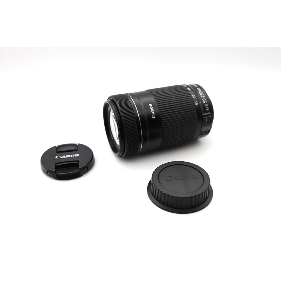 ☆CANON キヤノン EF-S55-250mm F4-5.6 IS STM キヤノン Canon EF-S 55
