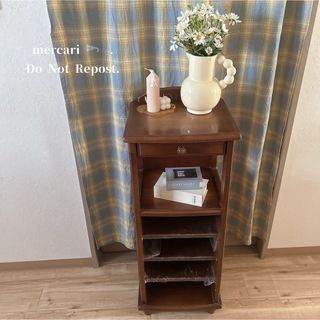 カリモク家具 - 【antique*】電話台 サイドボード 棚 キャビネット