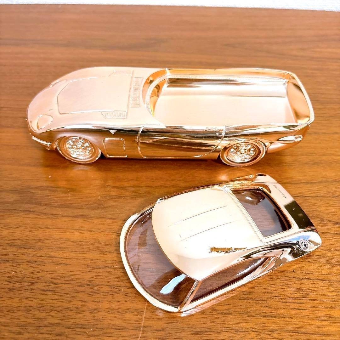 未使用保管品 TOYOTA トヨタ2000GT ミニカー型ケース ピンクゴールドの