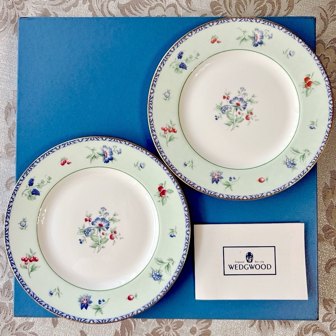 WEDGWOOD - 200周年記念🩵未使用🩵ウェッジウッド🩵メドウフィールド