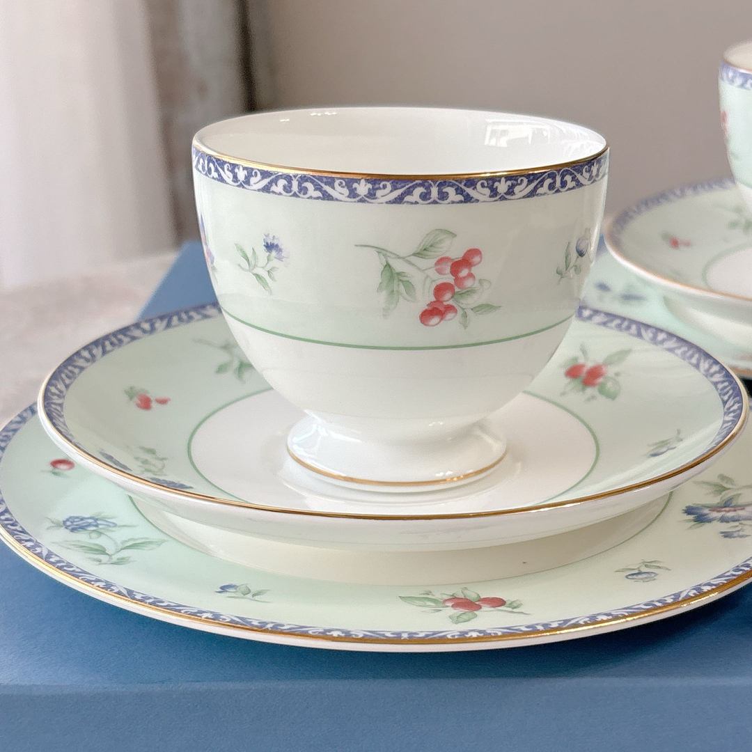 WEDGWOOD - 200周年記念🩵未使用🩵ウェッジウッド🩵メドウフィールド