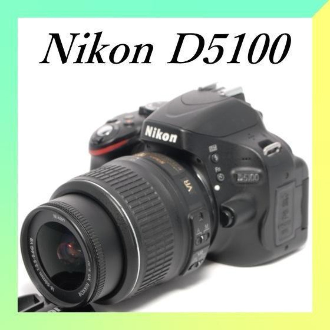 ❤Nikon D5100❤18-135mmレンズ❤冬のイベントに❤スマホ転送OK