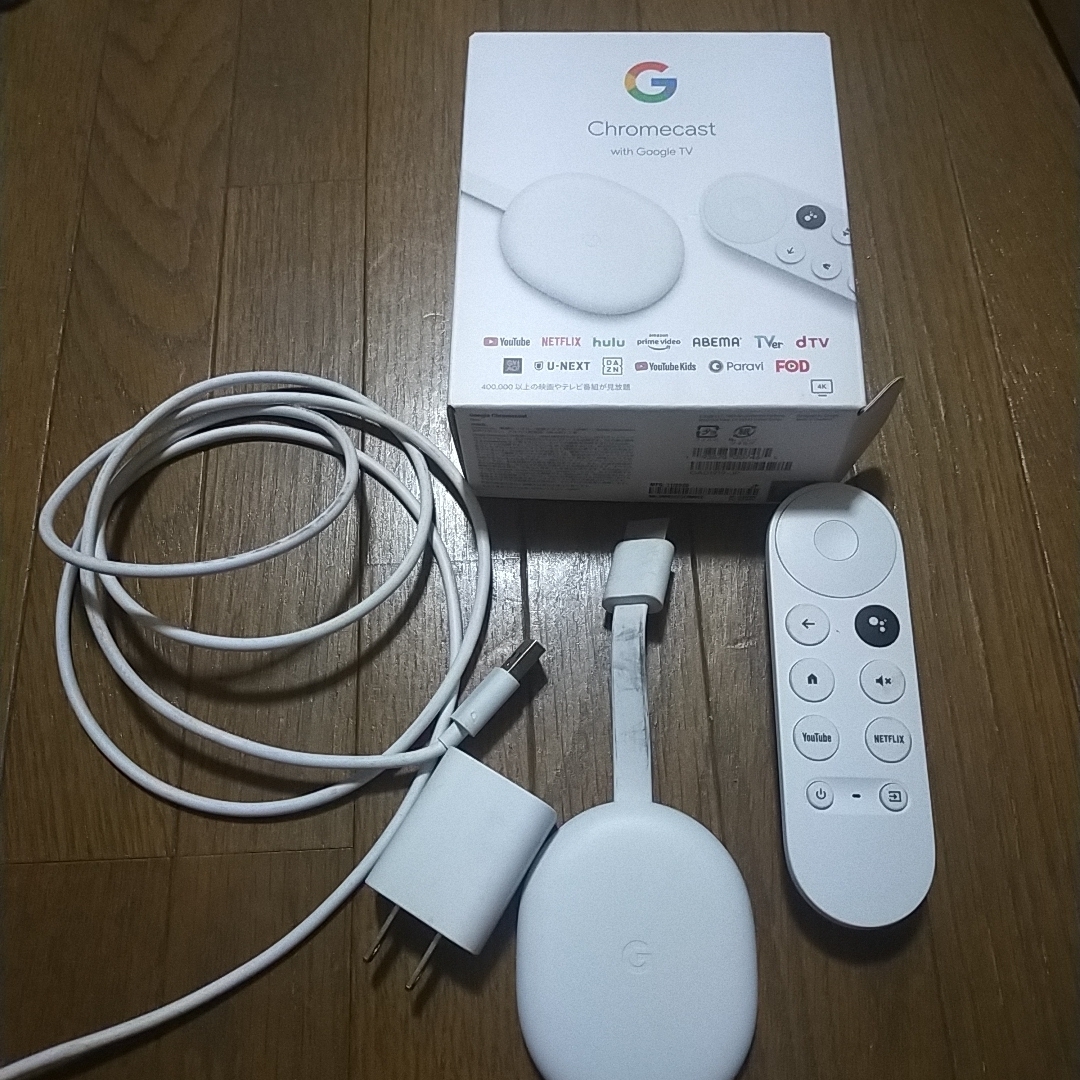 Google - Chromecast with Google TV 4k モデル GZRNLの通販 by