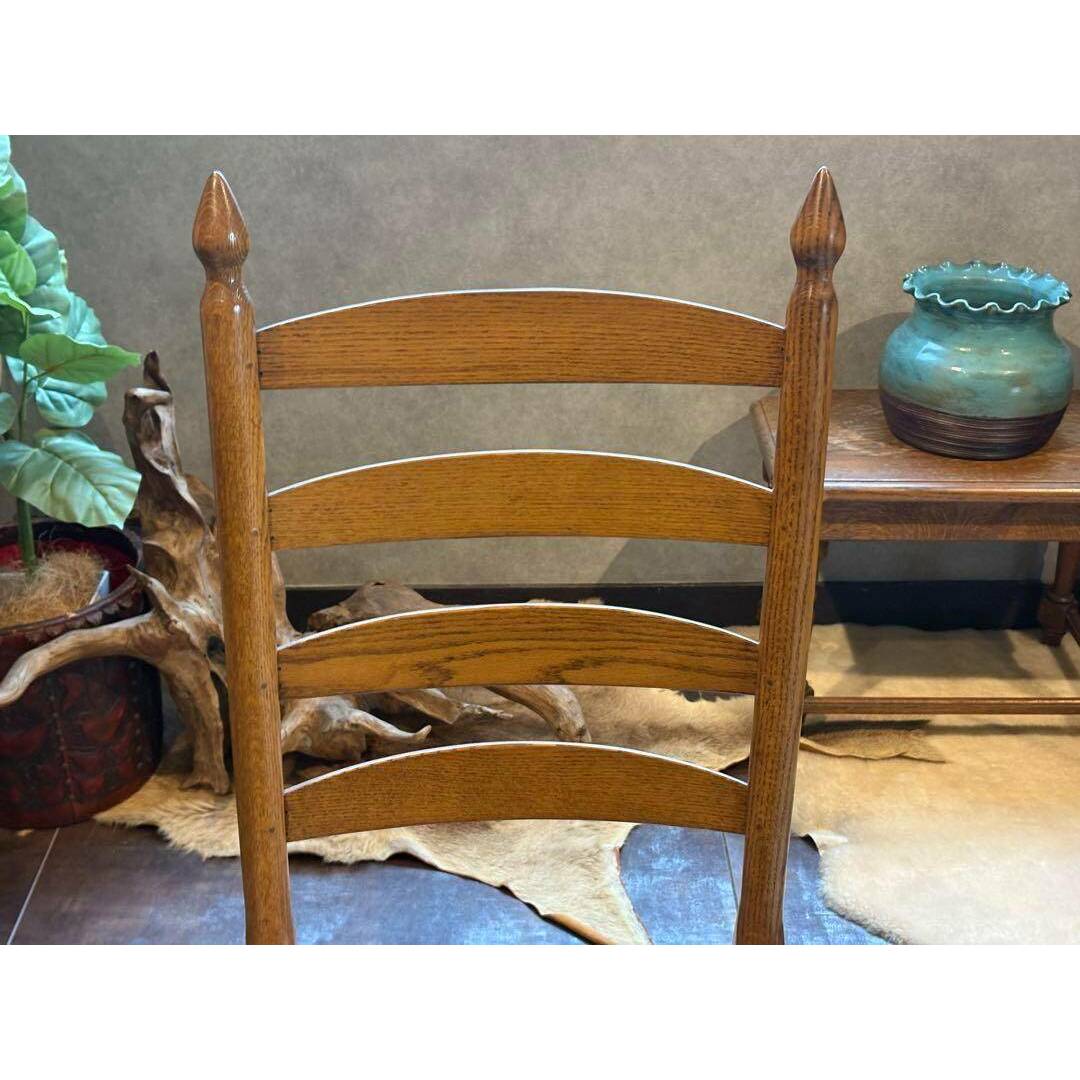 ① アンティーク ヴィンテージ オリバー ラッシュシート ハイバック