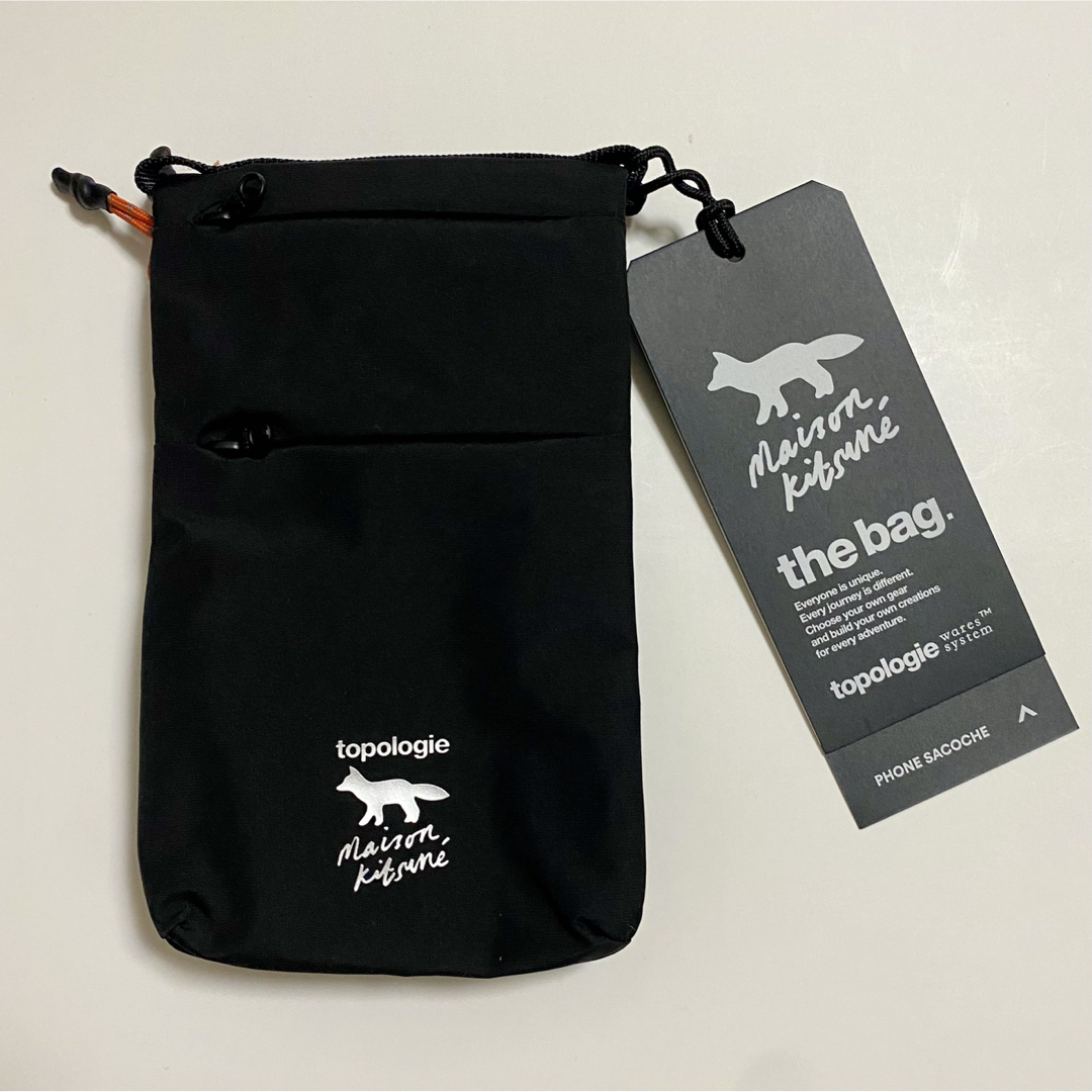 MAISON KITSUNE' - MAISON KITSUNE TOPOLOGIE フォン サコッシュの通販