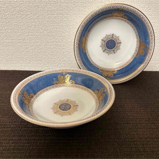 WEDGWOOD - ウェッジウッド コロンビア パウダーブルー サラダボウル