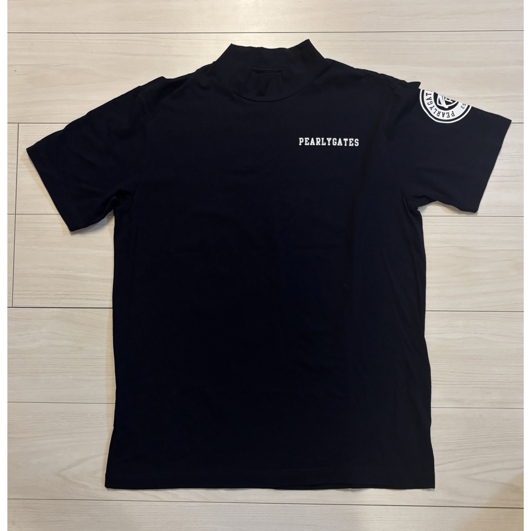 PEARLY GATES - PEARLYGATES ネイビー ハイネックシャツの通販 by シゲ
