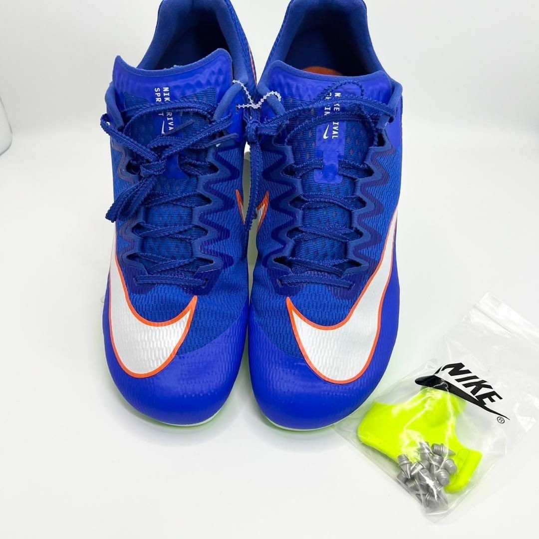 NIKE - ☆新品☆Nike スパイクシューズ 青/オレンジ26.5cmの通販 by