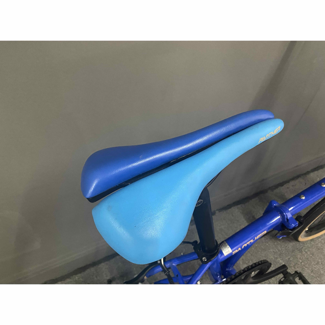 美品 新品未使用 Panther 20インチ折りたたみ自転車 スカイブルーの