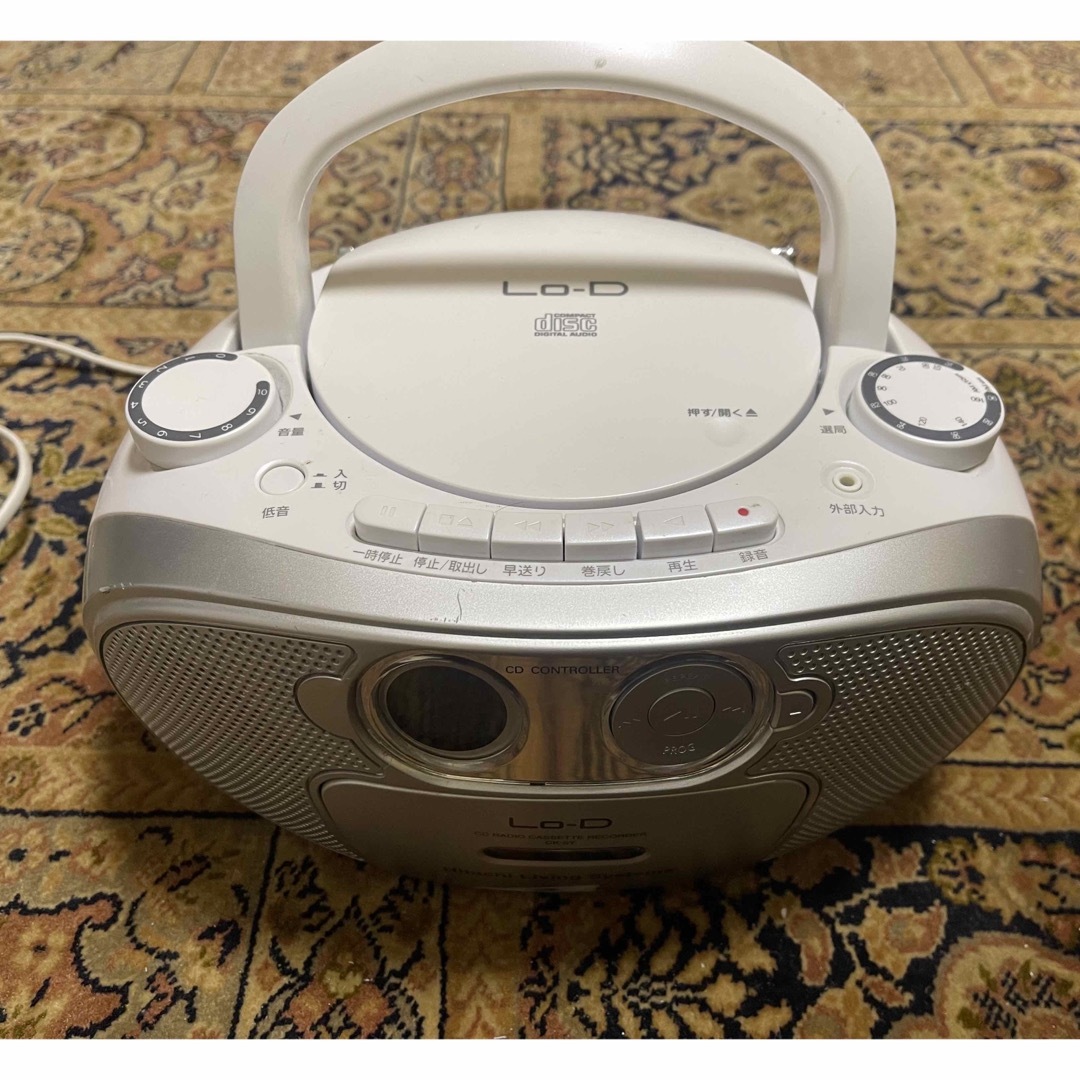 中古】CK-5Y(白)CDラジオカセットレコーダー)の通販 by SUZUKI｜ラクマ