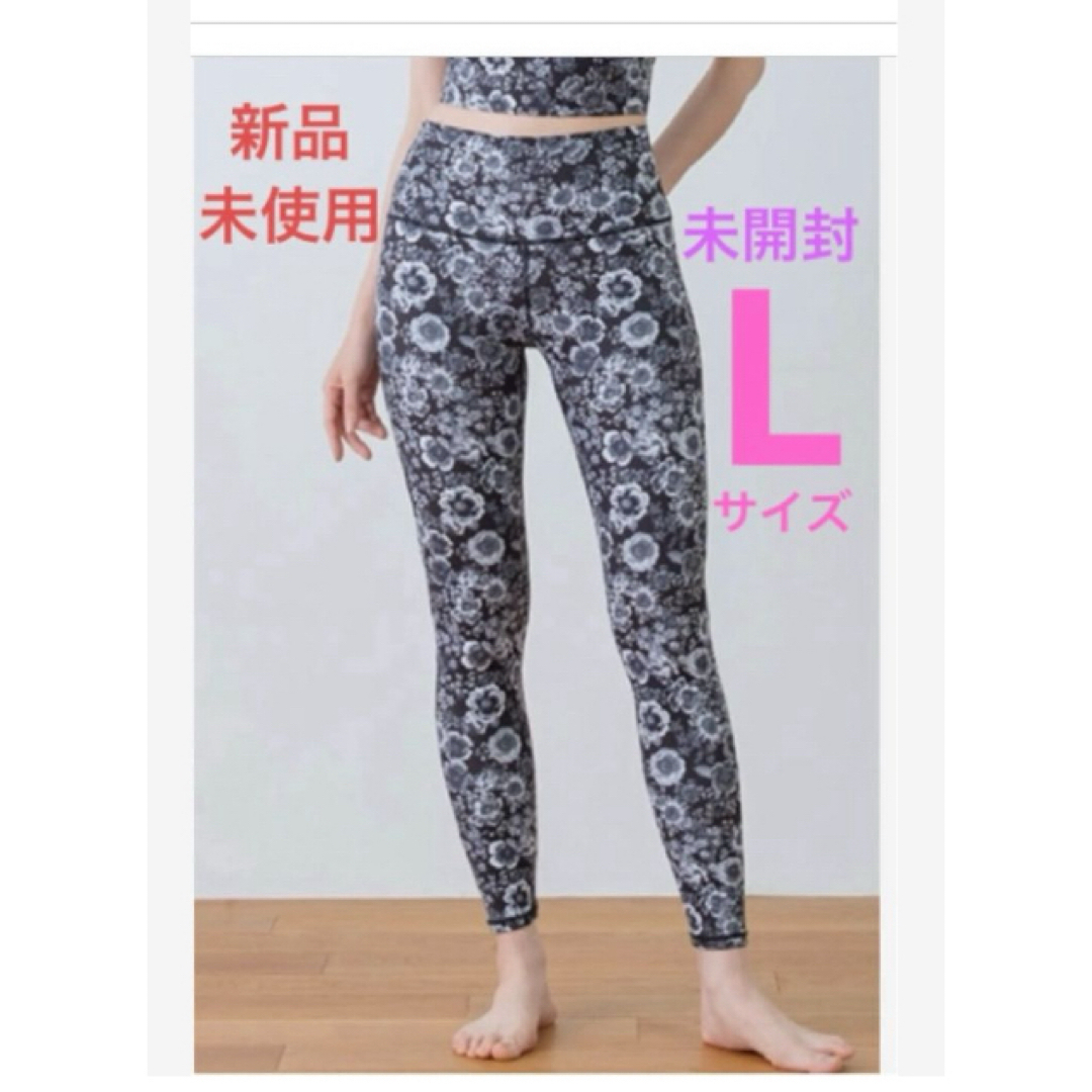 LAVA SUKALA ラインフラワープリントレギンス lava リントスル