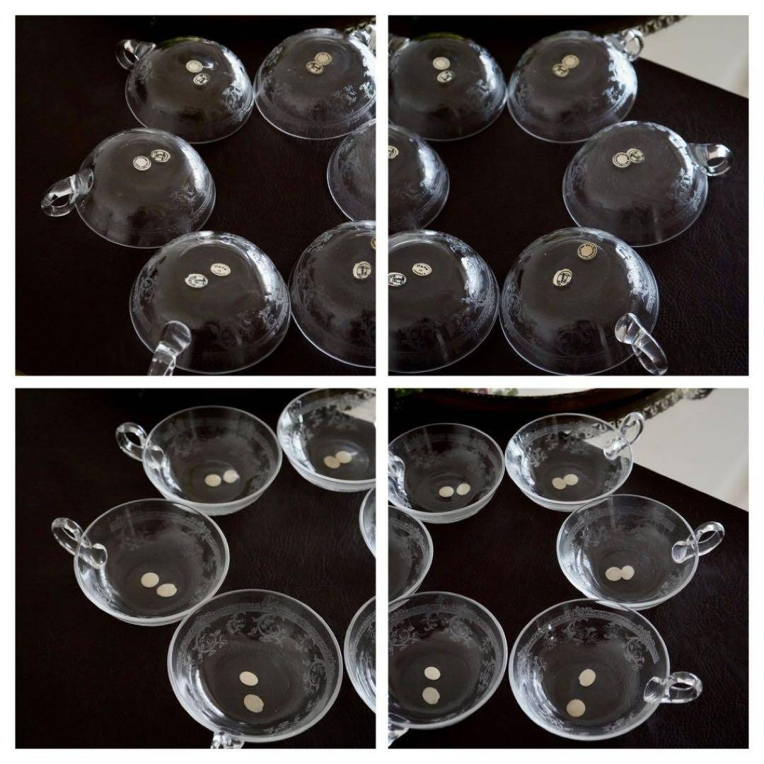 Baccarat - 希少☆アンティーク サンルイ☆メス（METZ）☆アイスカップ