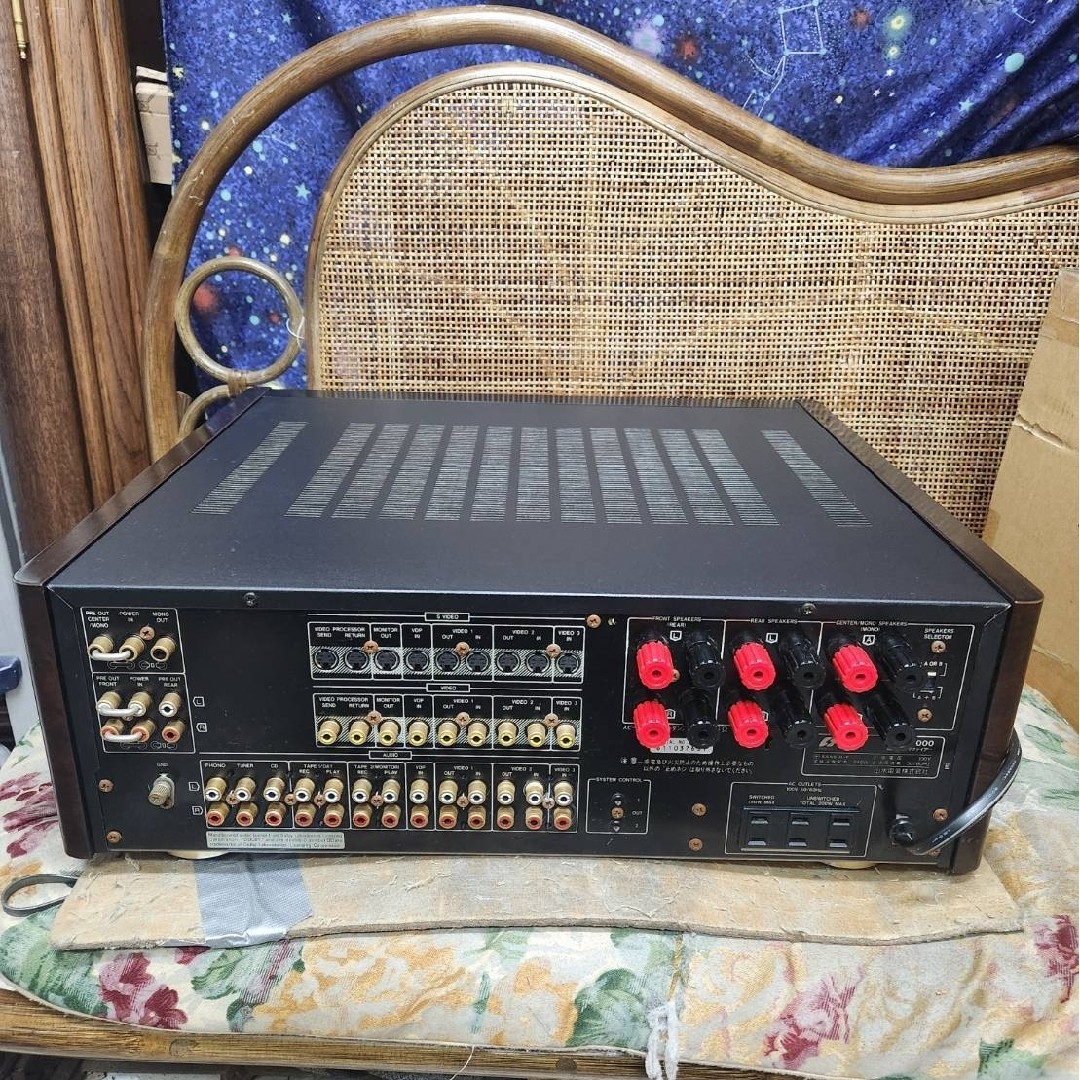 新品同様超美品！フルレストア山水高級オーディオアンプAU-V7000&