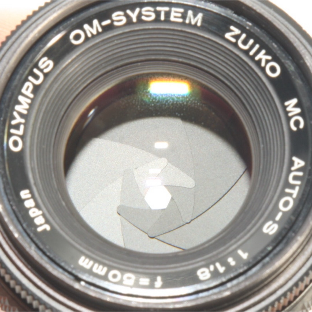 OLYMPUS - 整備品 OLYMPUS OM-1 ZUIKO 50mm f1.8 レンズ付きの通販 by