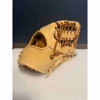 ☆未使用.日本製☆ オーダー ノーブランド 硬式 外野手用 キャメル