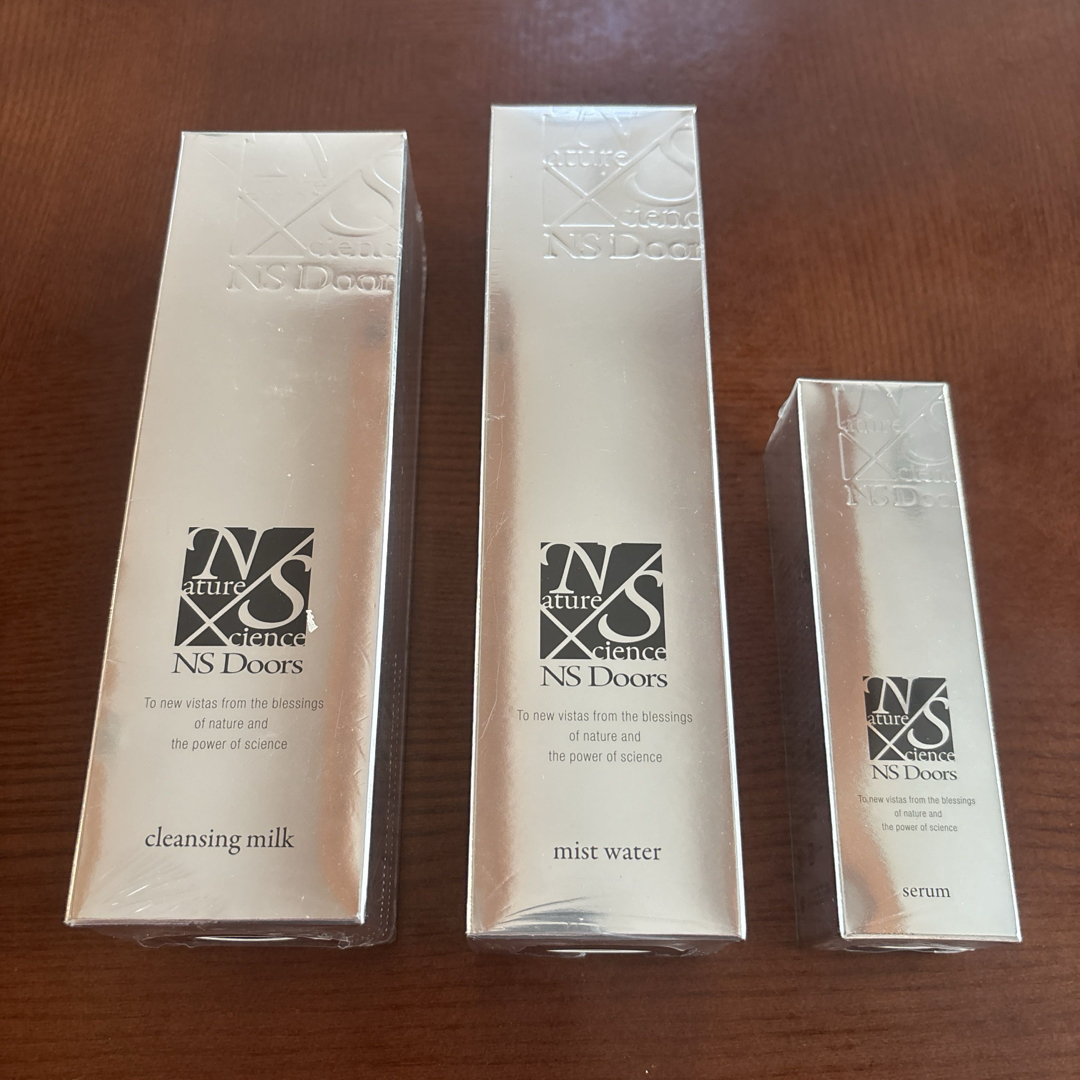 NS Doors クレンジングミルク・ミストウォーター・セラムセットの通販