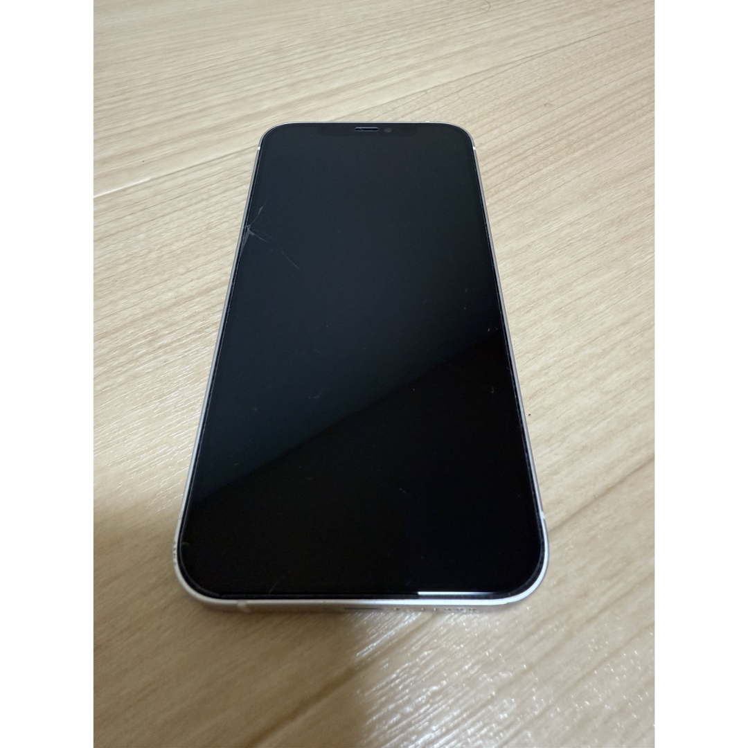 iPhone - 【液晶画面ヒビ割れあり】iPhone12 ホワイト 64GB SIMフリー