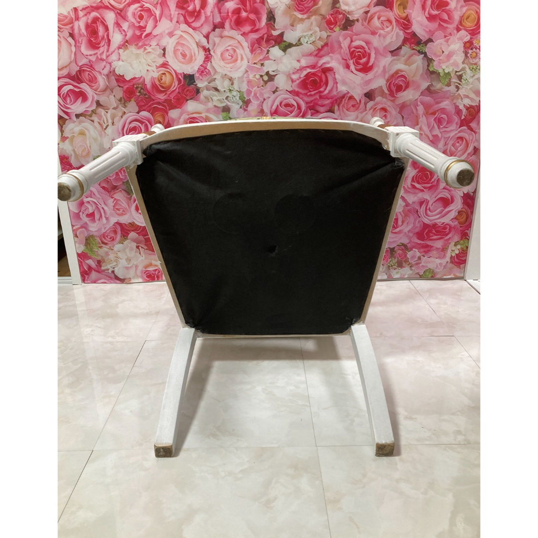 大塚家具 - IDC大塚家具 デカペ仕上げ Bianco椅子 緑 アームチェア