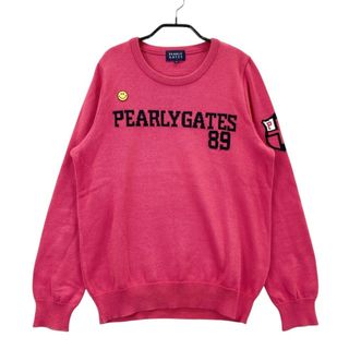 サイズ：2 PEARLY GATES パーリーゲイツ コットン ニットセーター ニコ