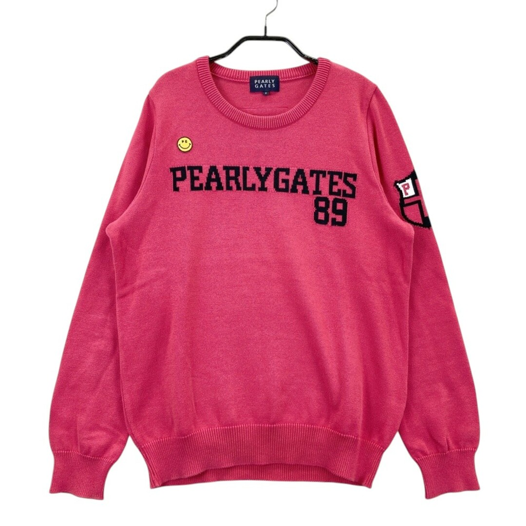 サイズ：2 PEARLY GATES パーリーゲイツ コットン ニットセーター ニコ