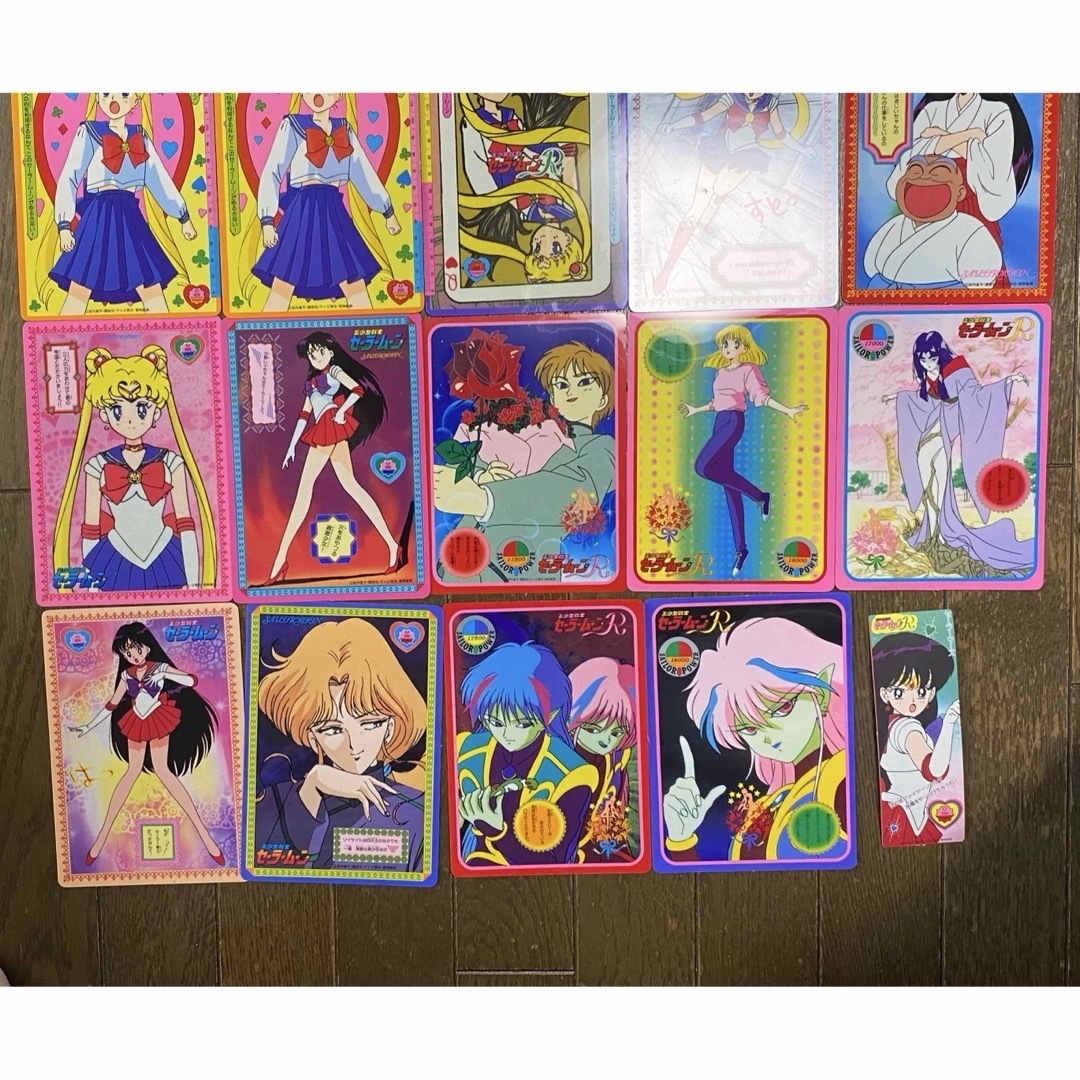 セーラームーン 硬質デラックスプロマイド セット カード 下敷き