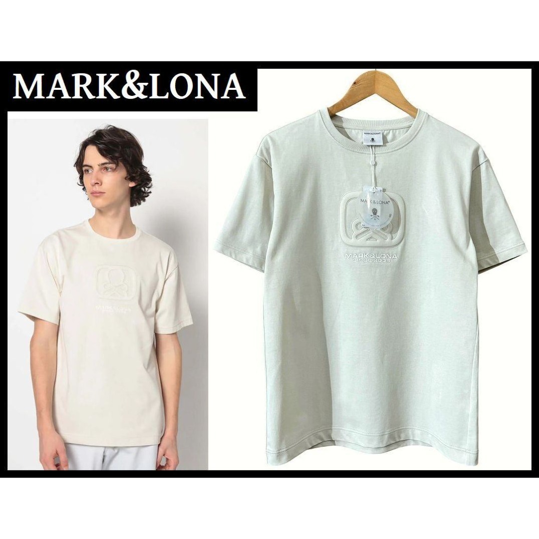 MARK&LONA - 未使用 25SS マーク＆ロナ ゴルフ ブランク スカル ロゴ T