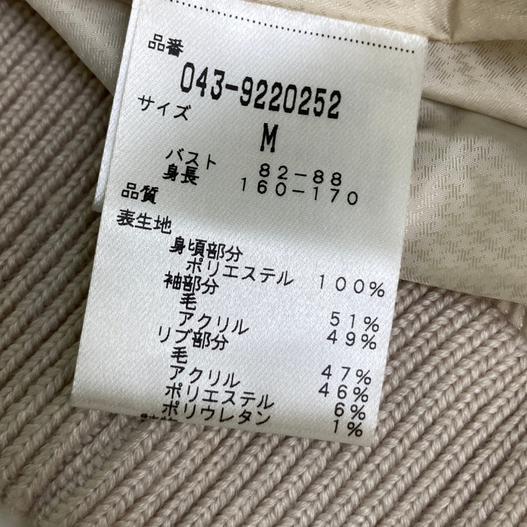 サイズ：M ST ANDREWS セントアンドリュース ニット切替 中綿