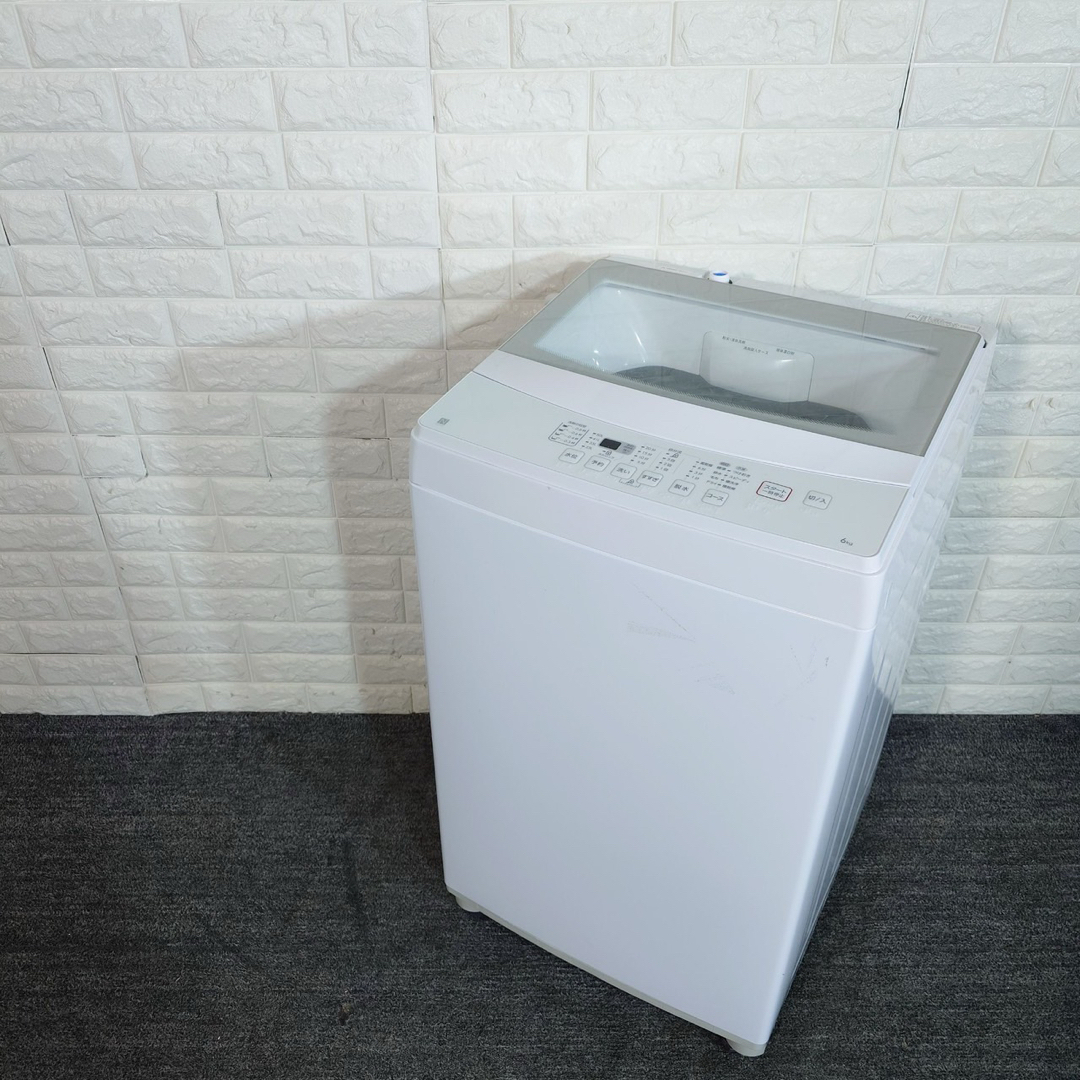 ニトリ - ニトリ 洗濯機 NTR60 6kg 2022年製 家電 J020の通販 by 総合