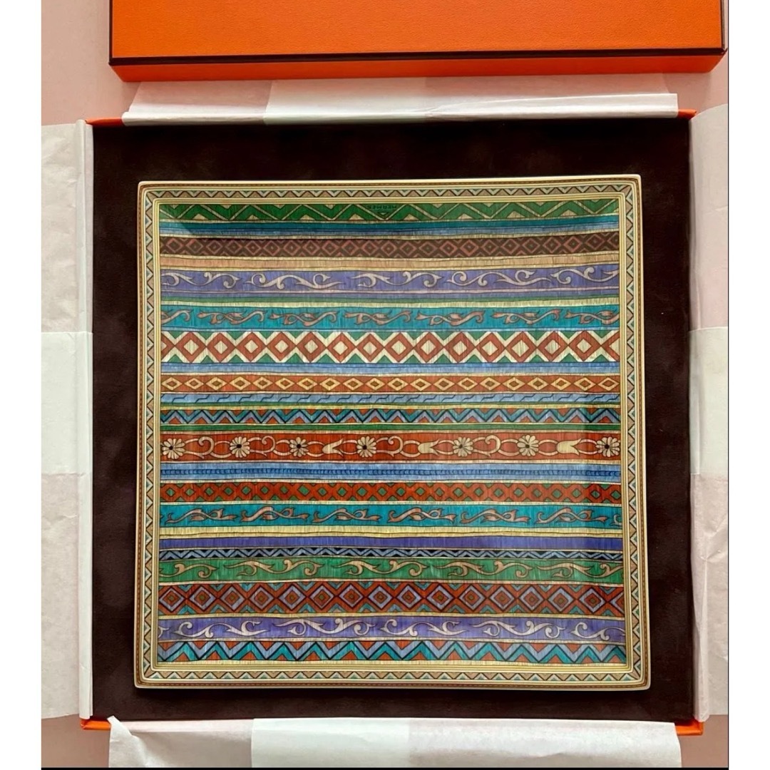 HERMES - 未使用品 エルメス シュヴァルドリアンスクエアプレートの