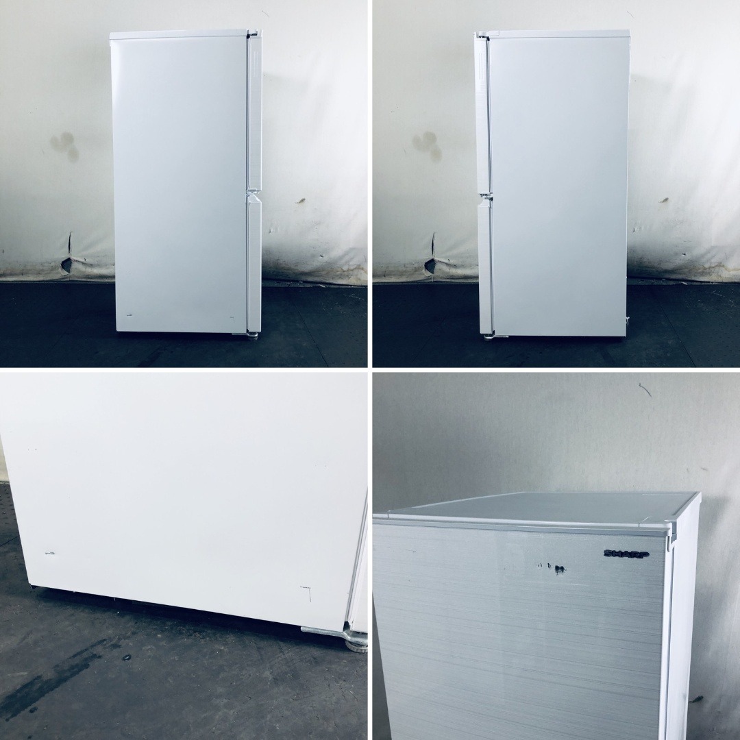 ☆送料・設置無料☆ 中古 2ドア冷蔵庫 シャープ (No.2839)の通販 by