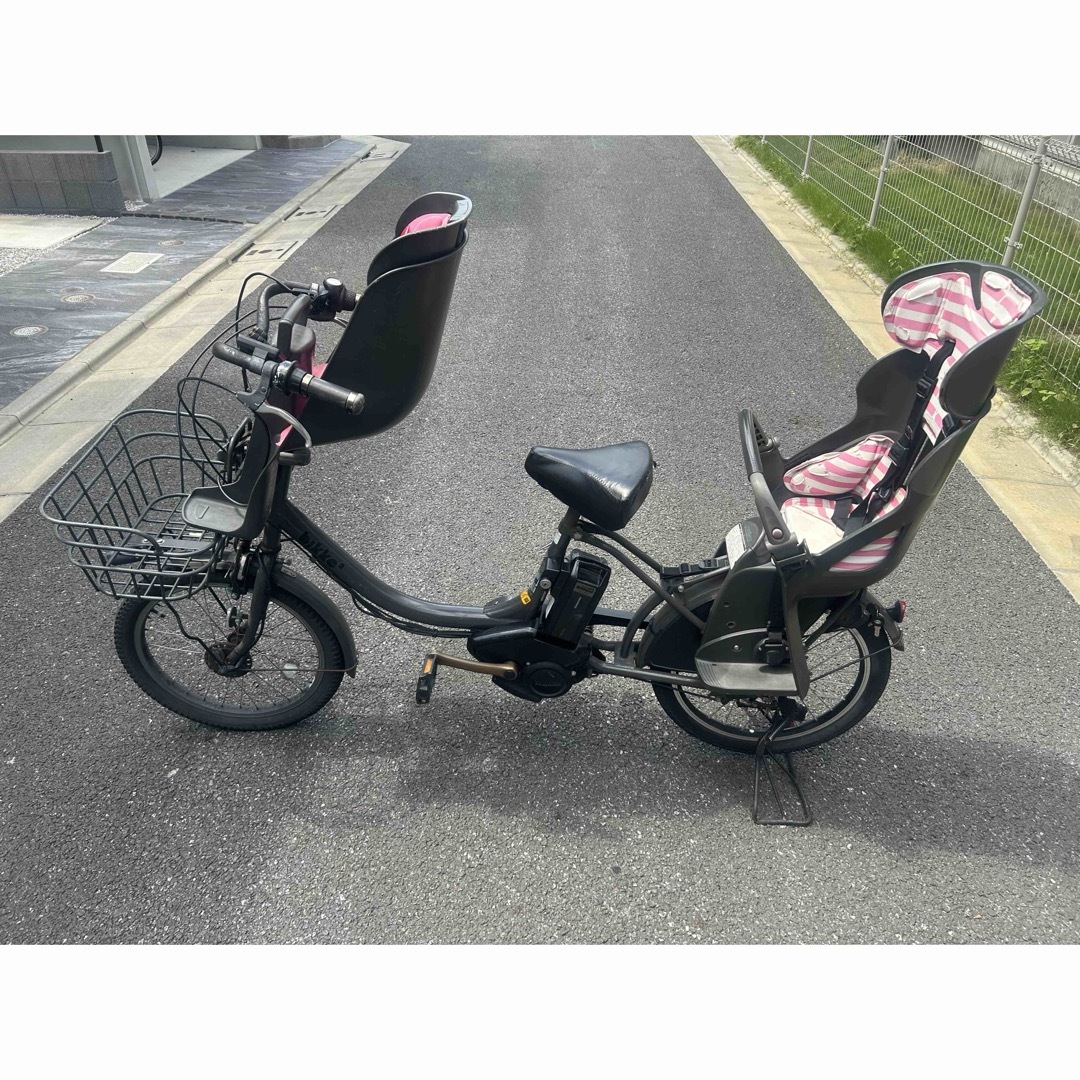 BRIDGESTONE - 電動自転車 bikke2 ダークグレー 3人乗り対応の通販 by