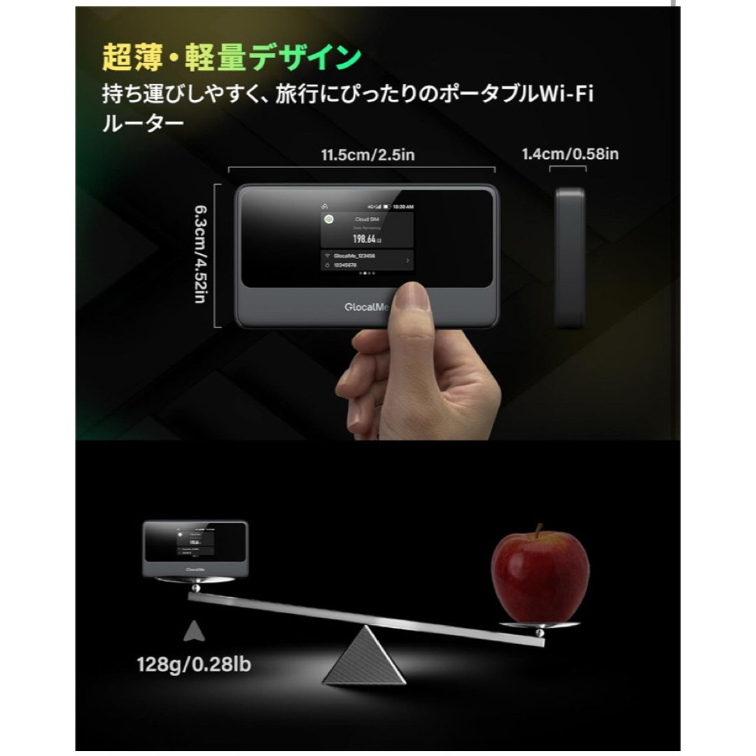 2025年4G対応390MbpsポケットWiFiモバイルルーター定価23800円の通販