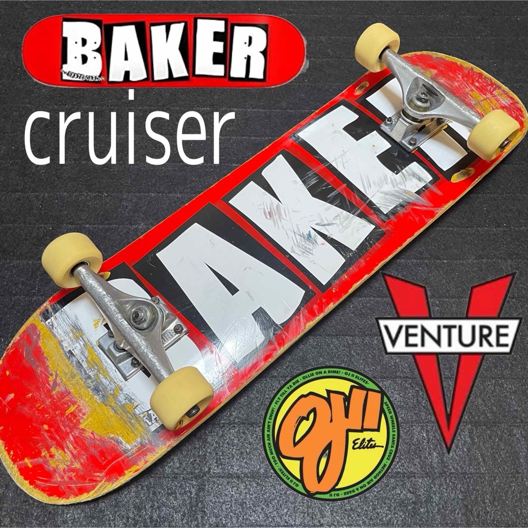 ベイカー BAKER スケートボード スケボー クルーザー ベンチャートラック