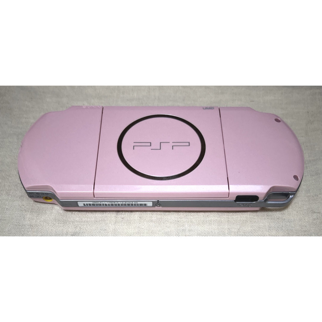 PlayStation Portable - ジャンク品 PSP-3000 本体のみ ピンク 動作