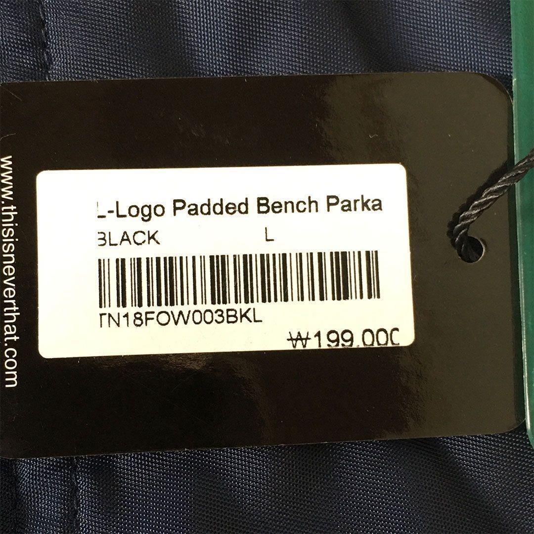 thisisneverthat - 新品未使用 thisisneverthat ネバザ パデットコート