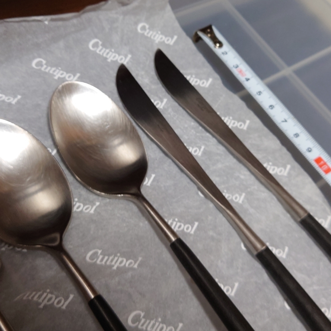 6本セット Cutipol クチポール NOOR① ナイフ フォーク スプーン