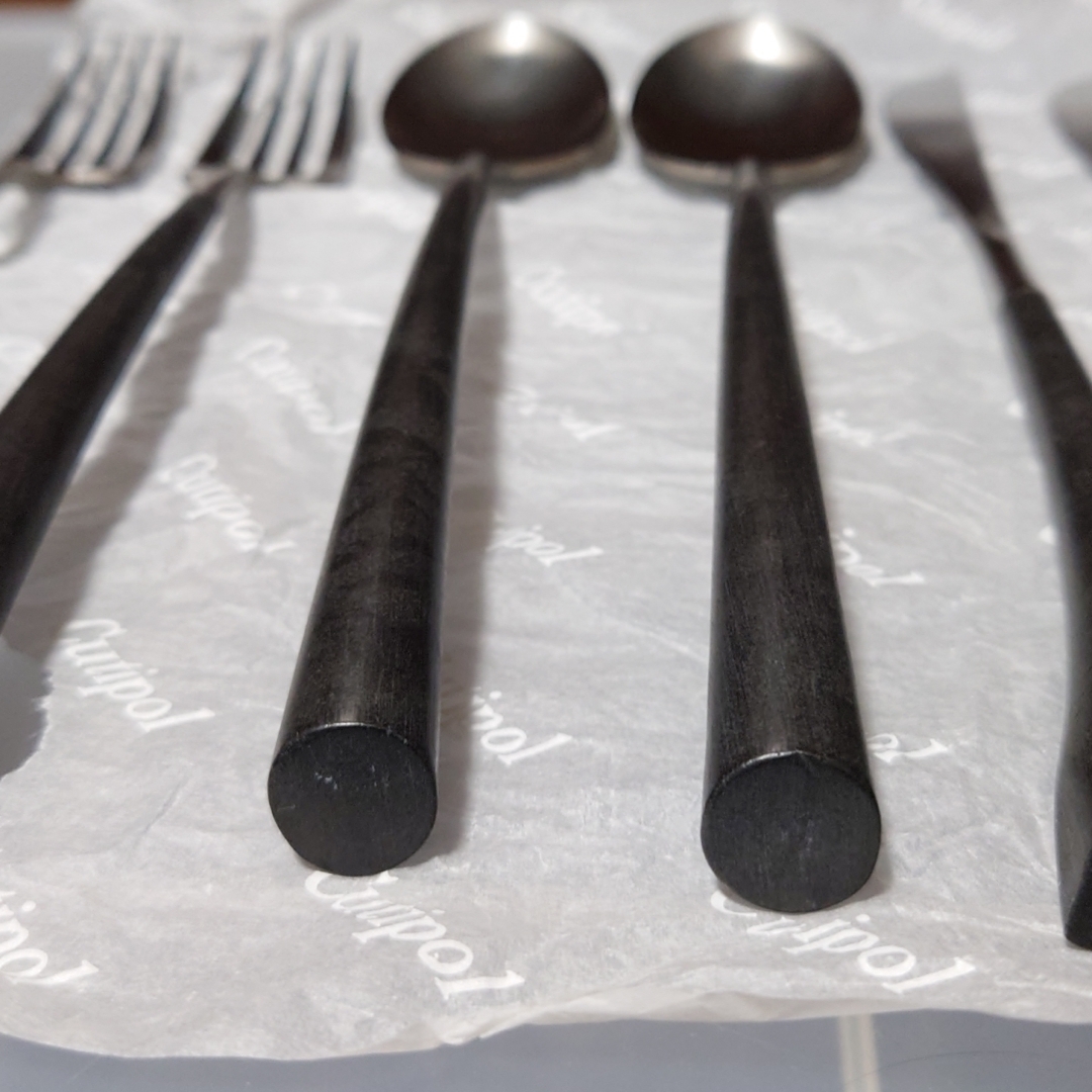 6本セット Cutipol クチポール NOOR① ナイフ フォーク スプーン