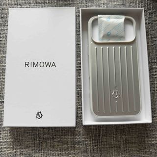 RIMOWA - iPhone 17 promax ケース リモワ RIMOWA シルバーの通販 by