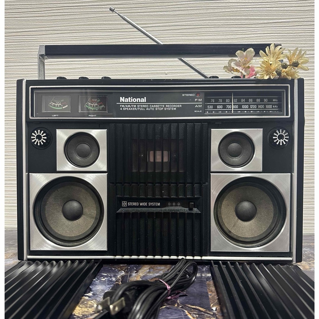 Panasonic - 美品NATIONAL ラジカセ レコーダーRS-457 AM/FM ラジオ