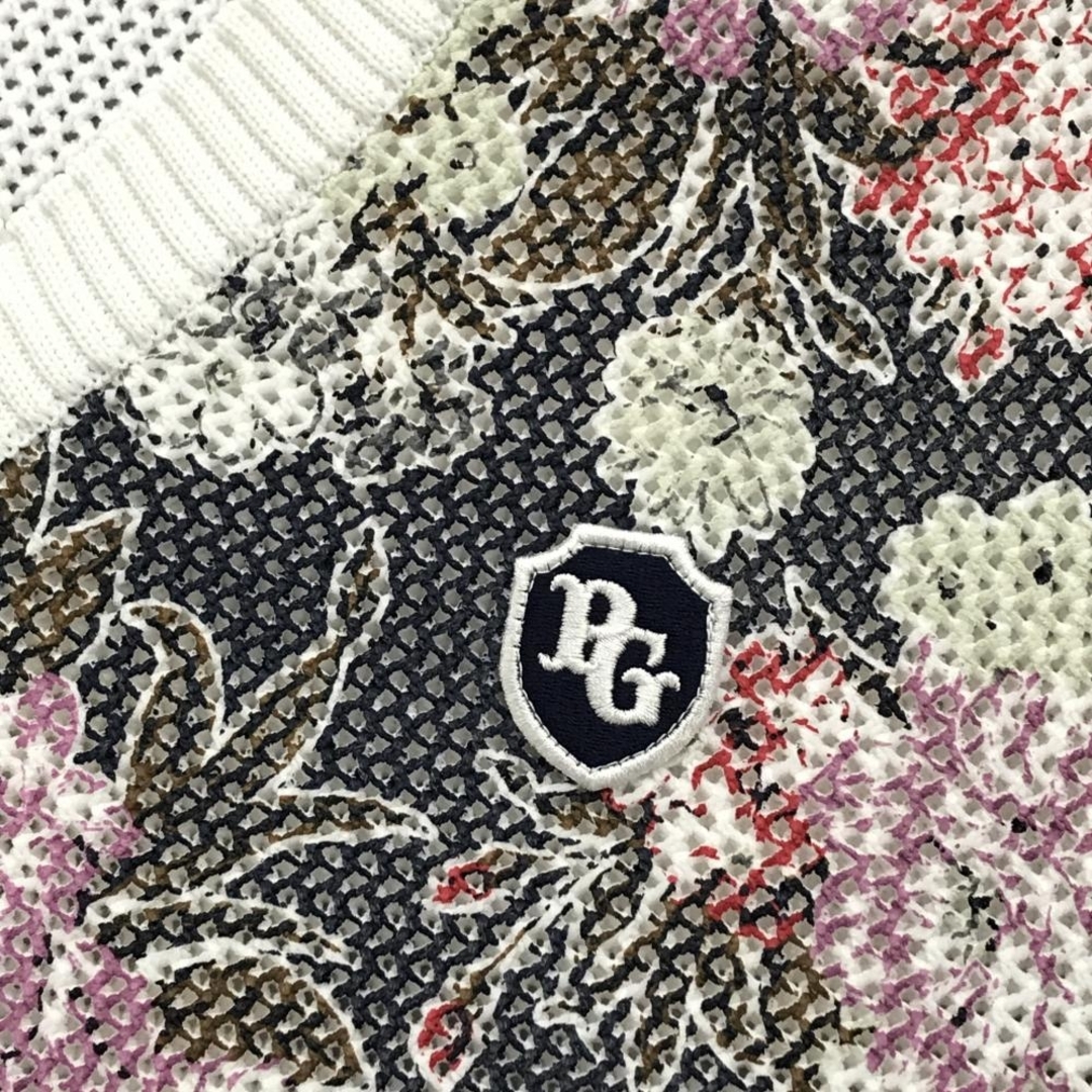 PEARLY GATES - 【美品】パーリーゲイツ ニットベスト ネイビー×ピンク