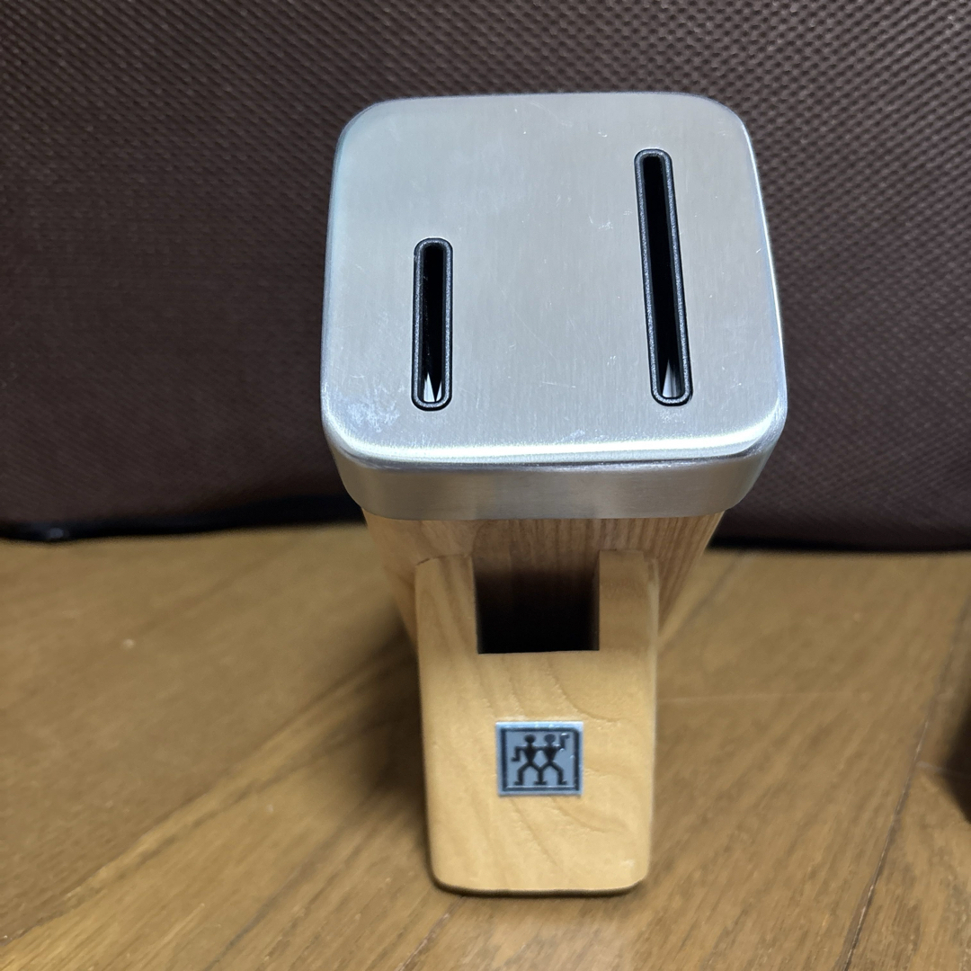 ZWILLING 包丁スタンド 木製 スリムの通販 by まーちゃん's shop｜ラクマ