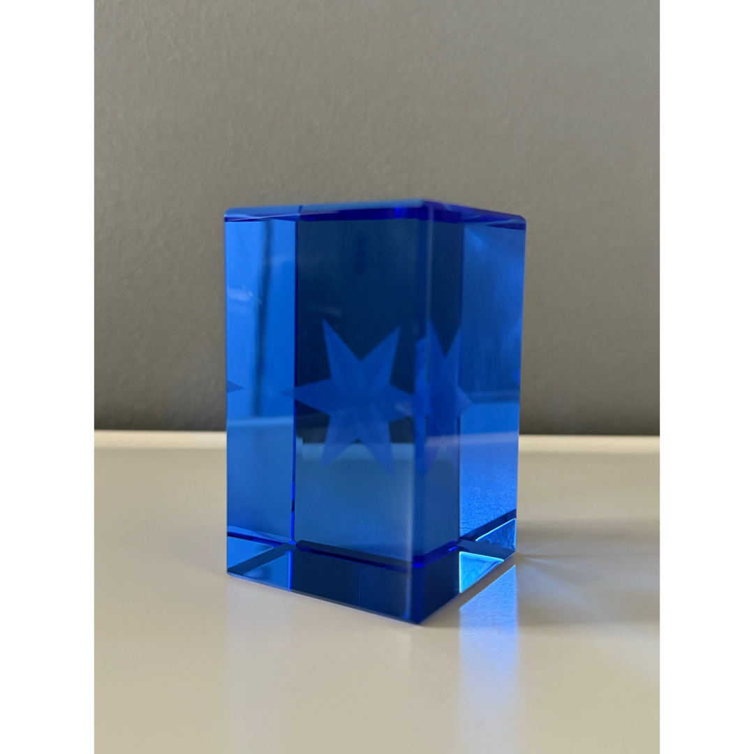 VINTAGE - アンティーク ビンテージ 星 ペーパーウェイトフランス