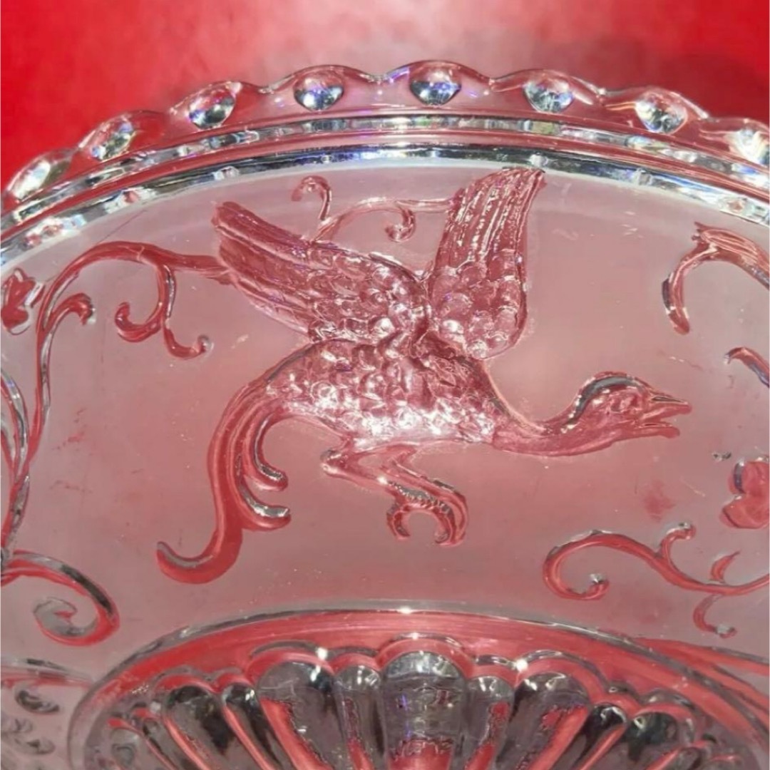 Baccarat - バカラ 鳳凰紋 ルネサンス コンポート 大型サイズ 逸品の