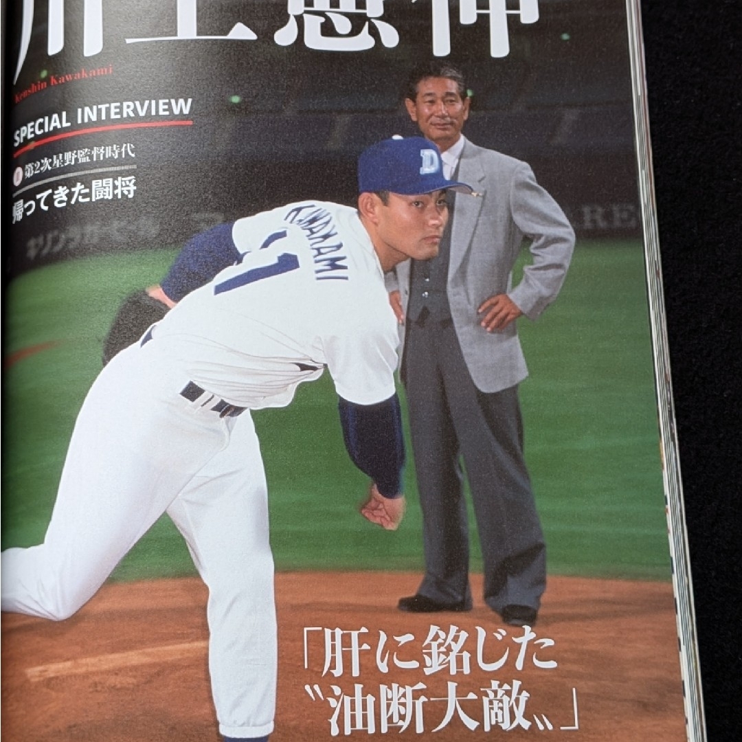 ベースボールマガジン 中日ドラゴンズ 星野仙一 立浪和義 落合博満
