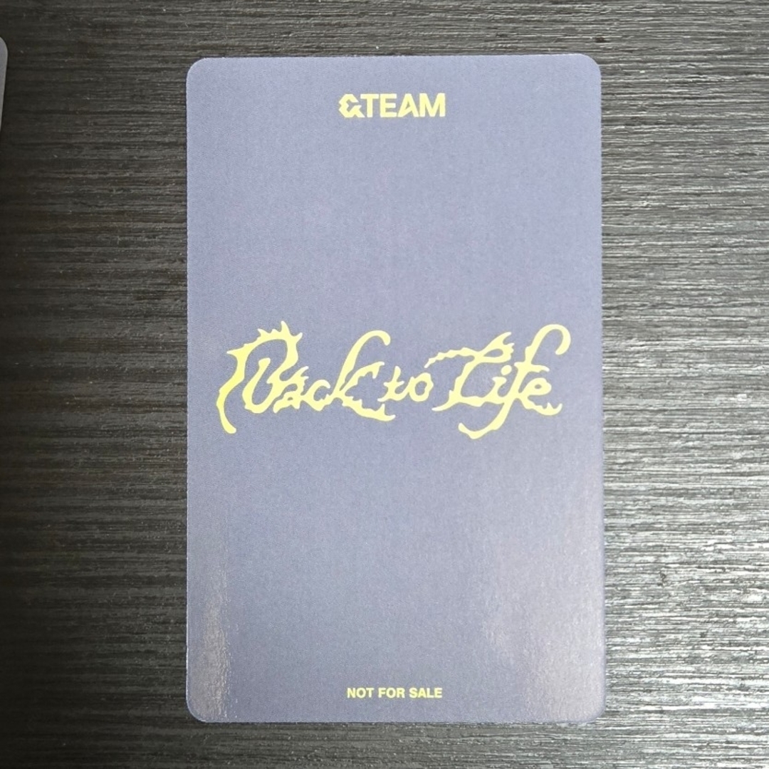 &TEAM / Back to Life トレカ(NICHOLAS)の通販 by AIERI♡ERIKO's shop