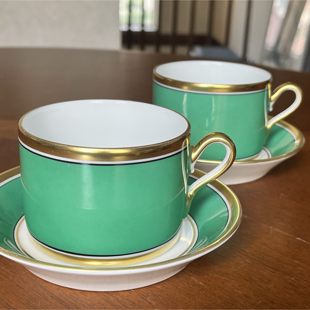 Richard Ginori - リチャードジノリ☆インペログリーン☆C/S 2客の通販