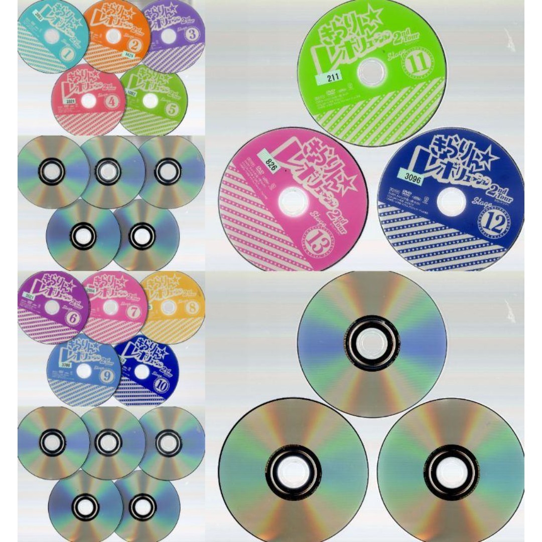 rd15119 きらりんレボリューション 2nd tour 全13巻セット 中古DVDの