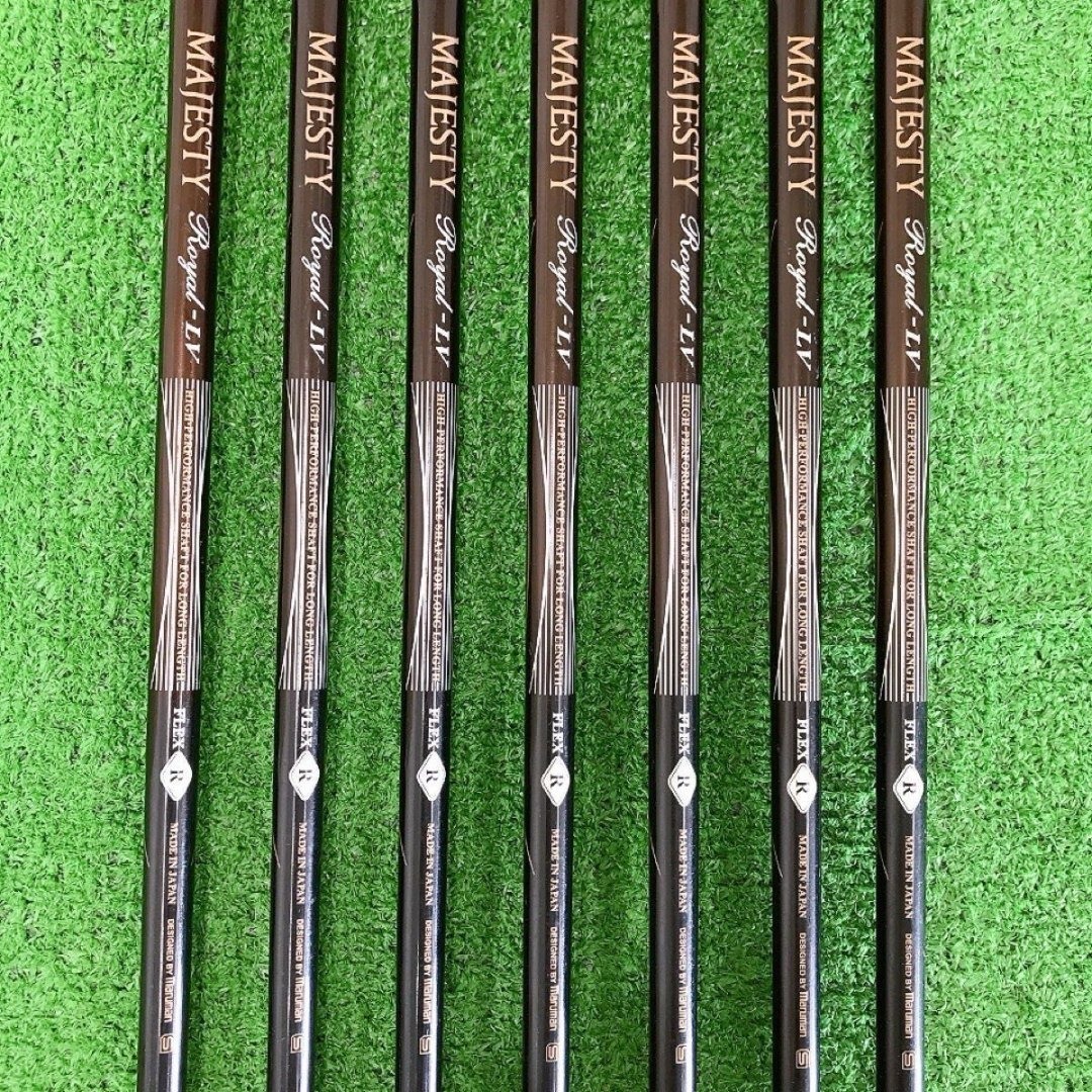 MAJESTY Golf - チ66☆マジェスティ ロイヤルLV 7本アイアンセット 金