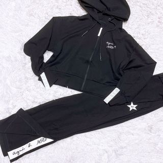 agnes b. - agnes b. NERGY スエット セットアップ パーカー パンツ